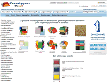 Tablet Screenshot of enveloppen.eu